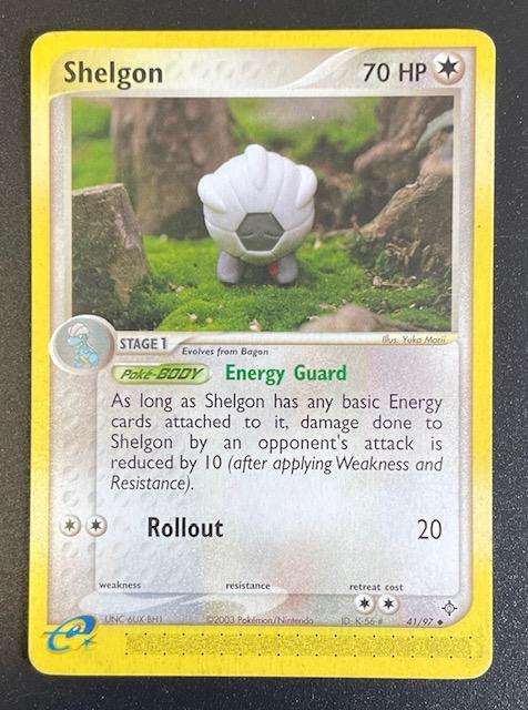 Pokémon Trading Card - SHELGON - 2003 - 41/97 - LP