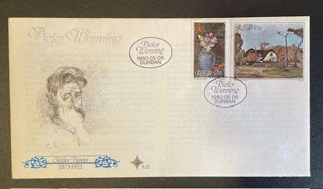 FDC South Africa - PIETER WENNING - 1980