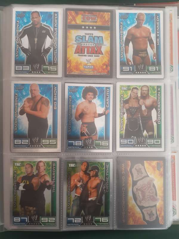 BINDER FULL OF MIXED RARE CARDS!
