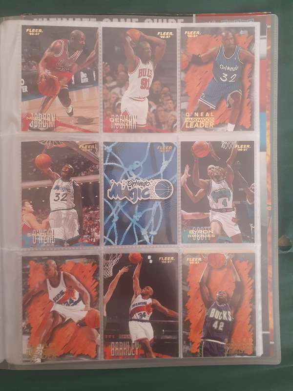 BINDER FULL OF MIXED RARE CARDS!