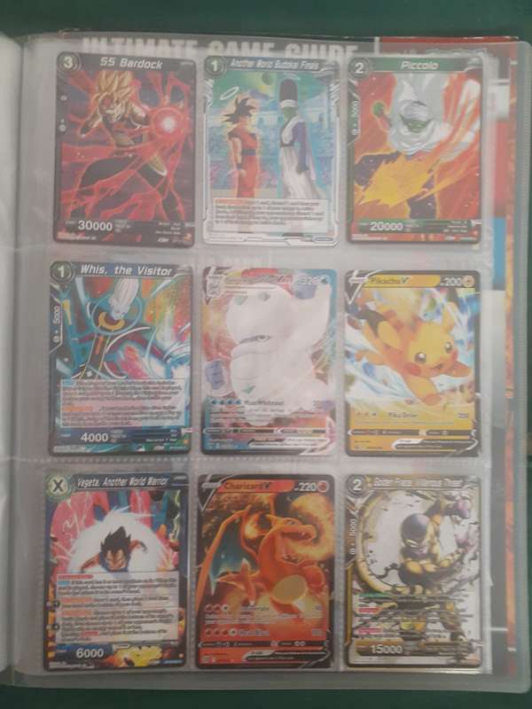 BINDER FULL OF MIXED RARE CARDS!