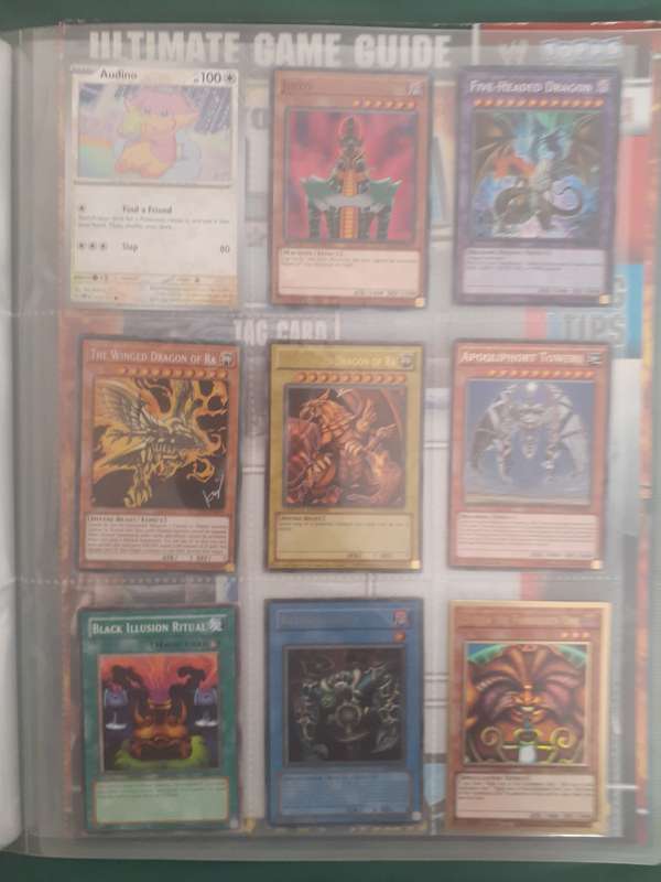 BINDER FULL OF MIXED RARE CARDS!