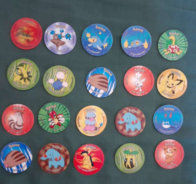 2001 Pokemon Tazos