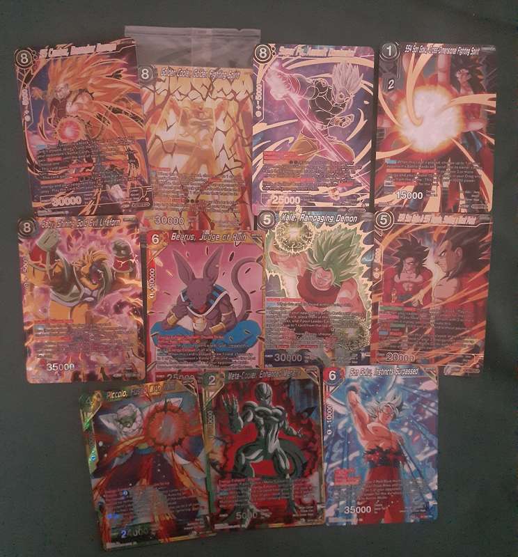 DRAGON BALL SUPER AUTHENTIC CARDS!