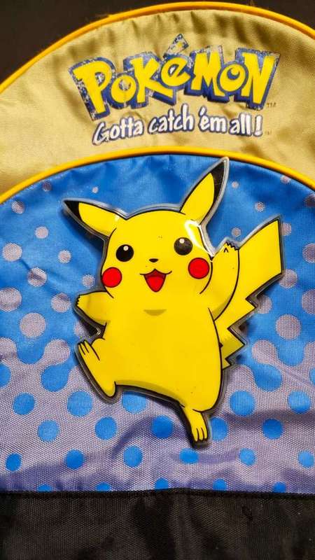 Rare Collectors Item 1999 Pokemon Backpack
