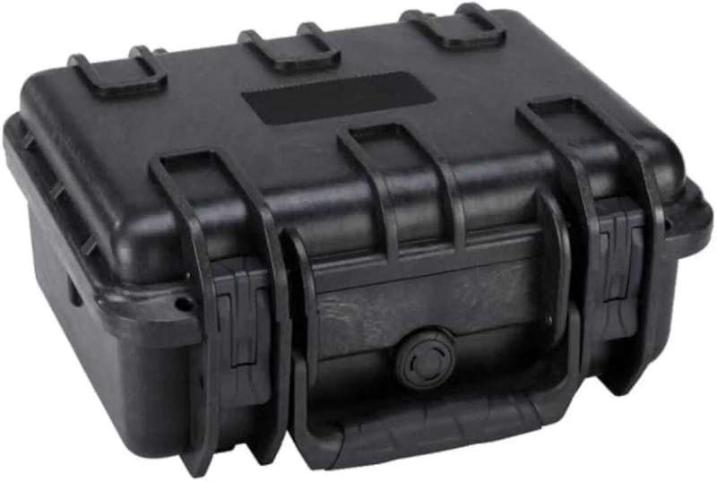 231815 - Black Hard Case With Pre-Cut Foam Interior water & dust proof