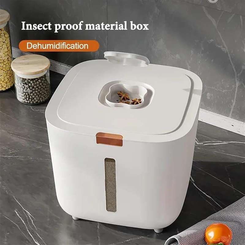 10KG Storage Kitchen Container Storage Box With Lid (Color : 10kg-20 catties)*