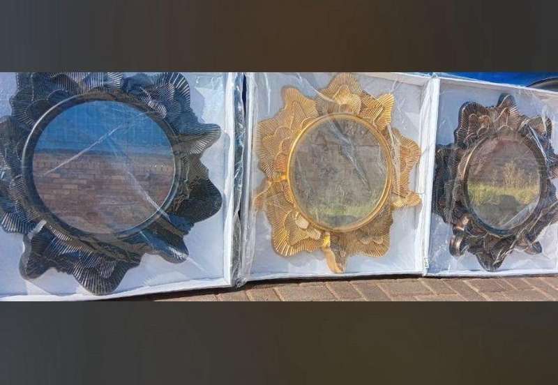 Floral Shaped Mirror*