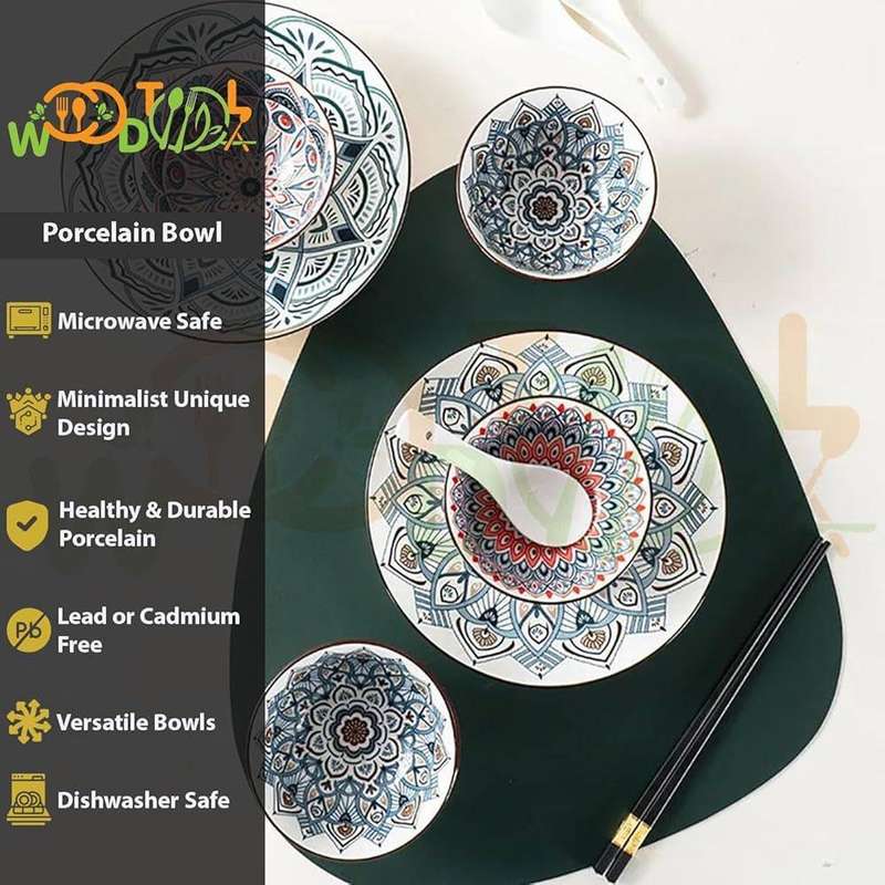 *Set of 4 Bohemian Bowl*