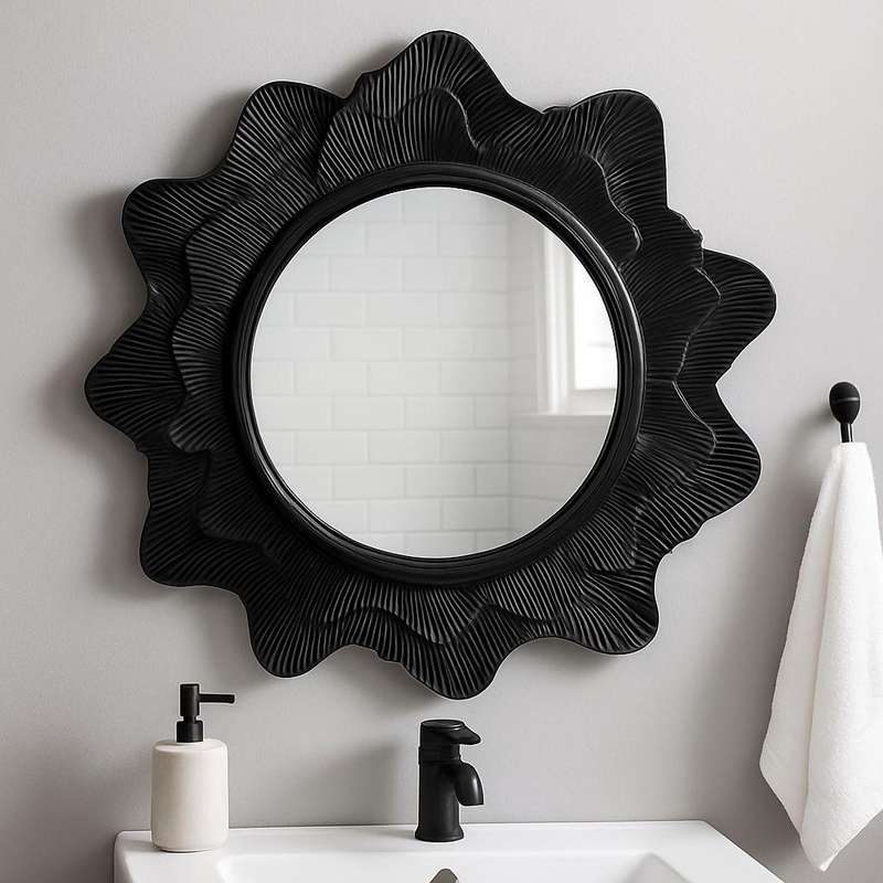 Floral Shaped Mirror*