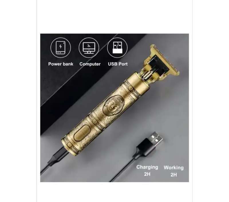 Titanium Alloy Rechargeable Beard & Hair Trimmer