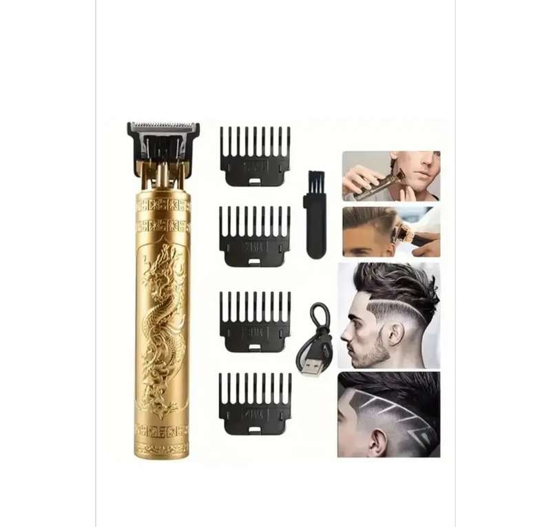 Titanium Alloy Rechargeable Beard & Hair Trimmer