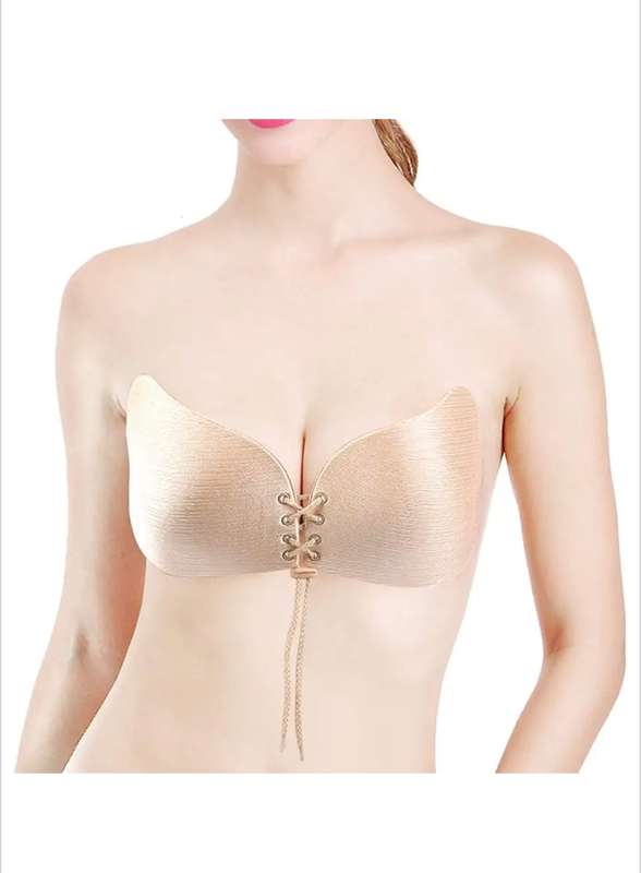 Push Up Bra Self Adhesive Strapless Silicone Invisible Bra