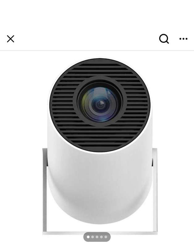 UHD Android 11 LED Portable Projector 8GB with Pre-Loaded Apps & Remote
