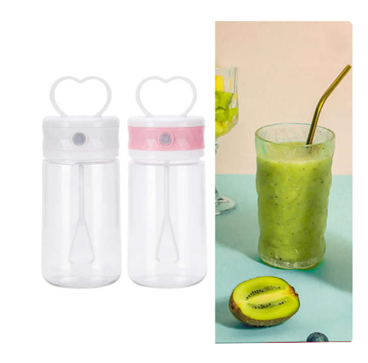 BURRAAQ TRANDING /PORTABLE TRANSPARENT AUTOMATIC MIXING SHAKER CUP