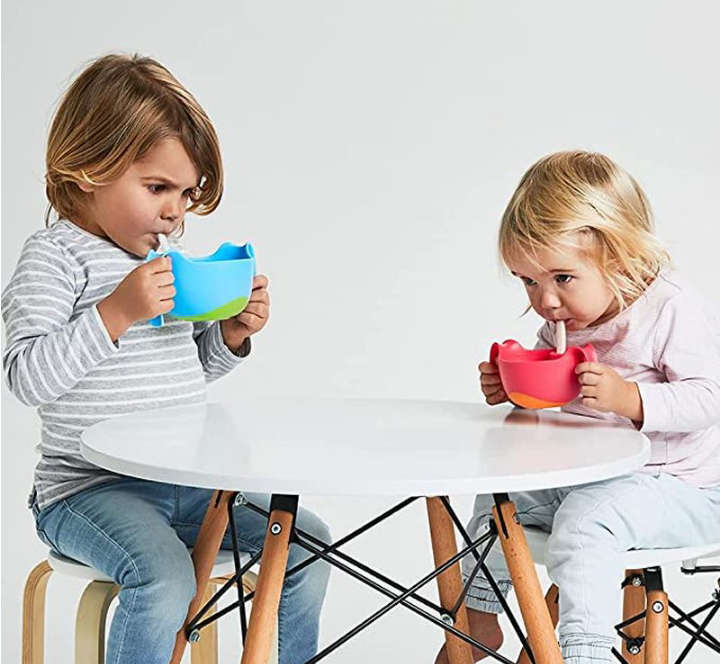 BURRAAQ TRANDING/ 3 IN 1 KIDS FOOD BOWL WITH LID