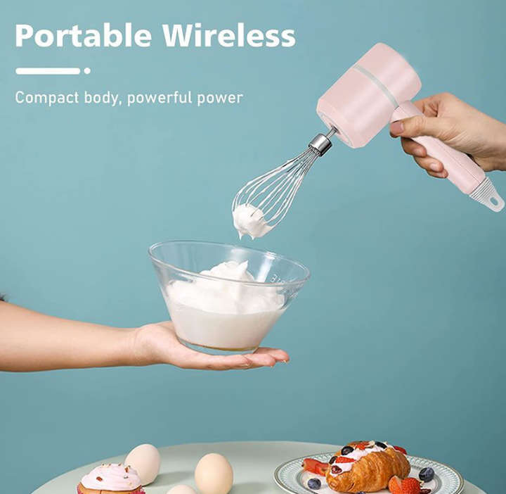 BURRAAQ TRANDING / WIRELESS PORTABLE HAND MIXER