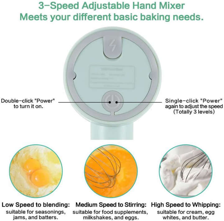 BURRAAQ TRANDING / WIRELESS PORTABLE HAND MIXER