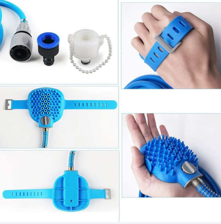 BURRAAQ TRANDING/ PET SHOWER HEAD BATHING TOOL