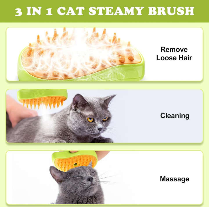 BURRAAQ TRANDING/ CAT AND DIG GROOMING BRUSH ELECTRIC