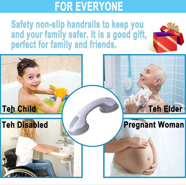 BATHROOM SHOWER SUPPORT SAFETY HANDLE