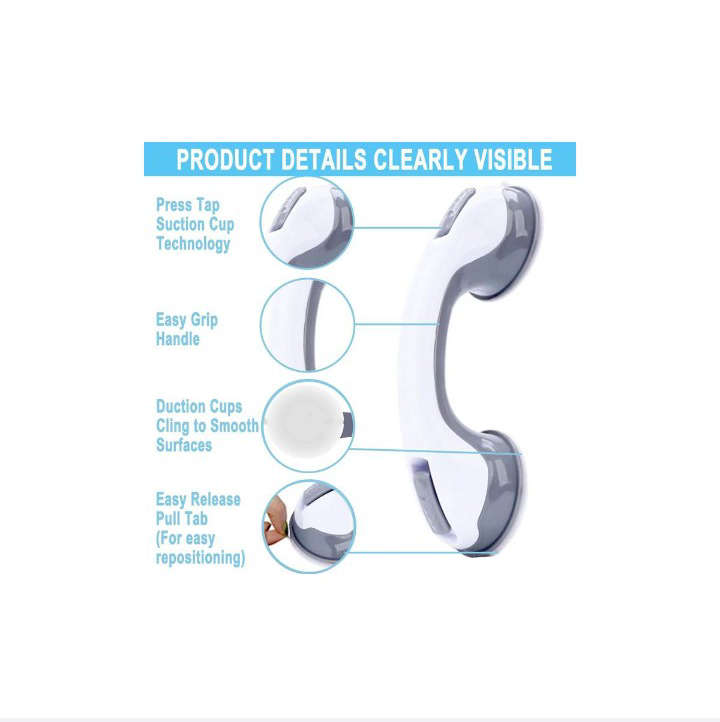 BATHROOM SHOWER SUPPORT SAFETY HANDLE