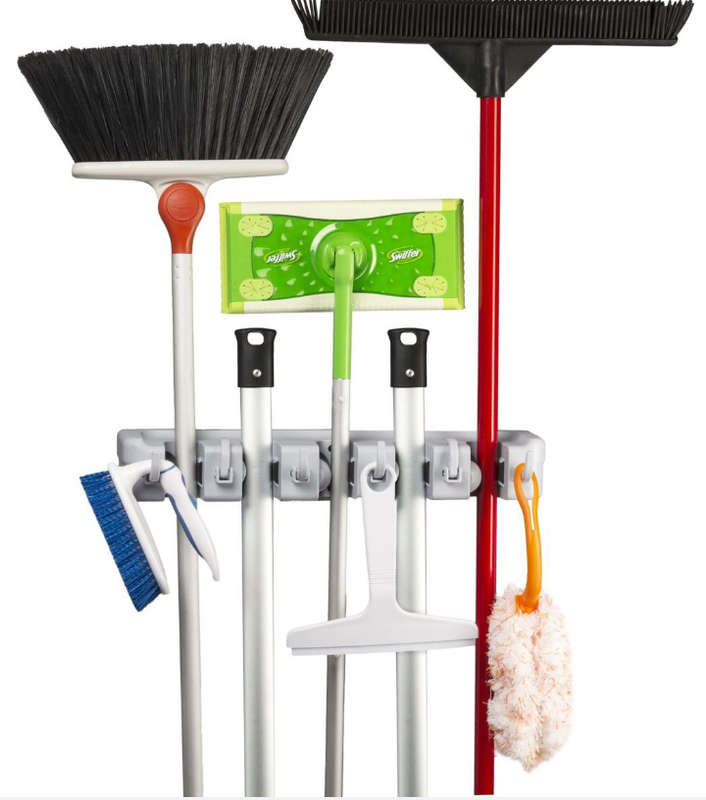 BURRAAQ TRANDING/ DMART MOP BROOM AND SPORT ORGANISER WALL MOUNT