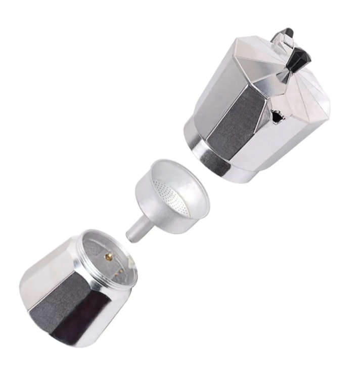 BURRAAQ TRANDING / RECHARGEABLE COFFEE ALUMINIUM ESPRESSO POT