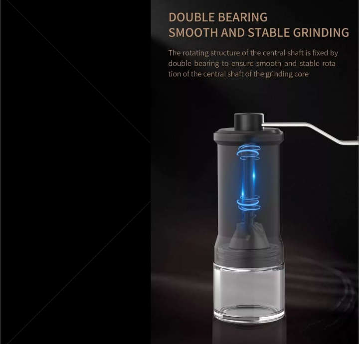 BURRAAQ TRANDING / MANUAL COFFEE GRINDER WITH LID