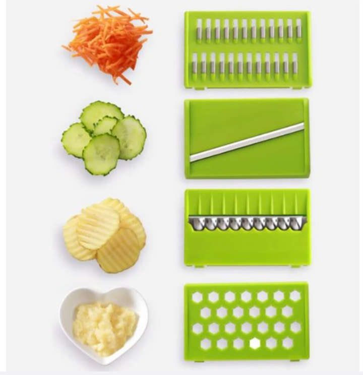BURRAAQ TRANDING/ VEGGIE CHOPPER MULTIFUNCTIONAL STAINLESS STEEL