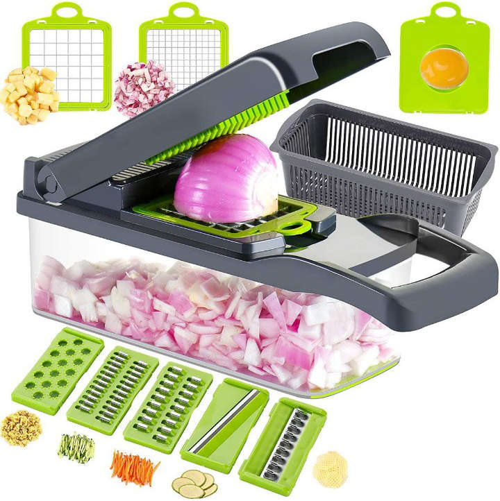 BURRAAQ TRANDING / MULTI FUNCTIONAL VEGETABLE CUTTER SLICER