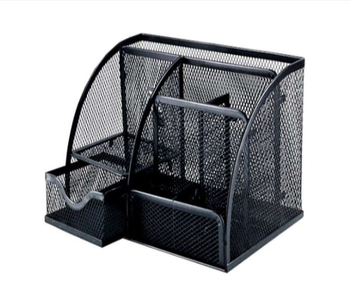 BURRAAQ TRANDING / MESH METAL DESKTOP ORGANIZER