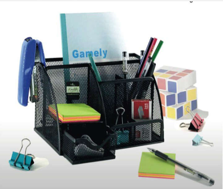 BURRAAQ TRANDING / MESH METAL DESKTOP ORGANIZER