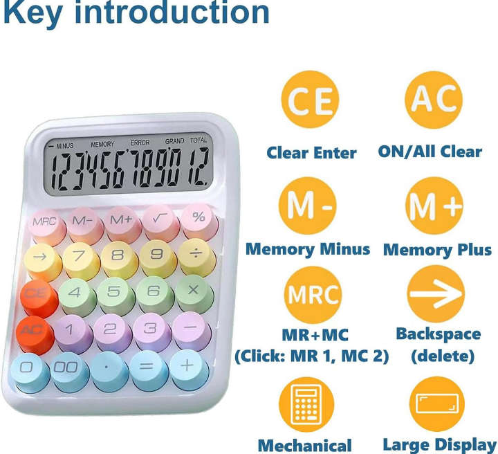 BURRAAQ TRANDING / LARGE LCD DISPLAY CALCULATOR