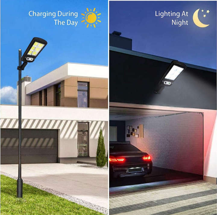 BURRAAQ TRANDING/ SOLAR STREET LIGHT OUTDOOR REMOTE CONTROL SOLAR PARKING