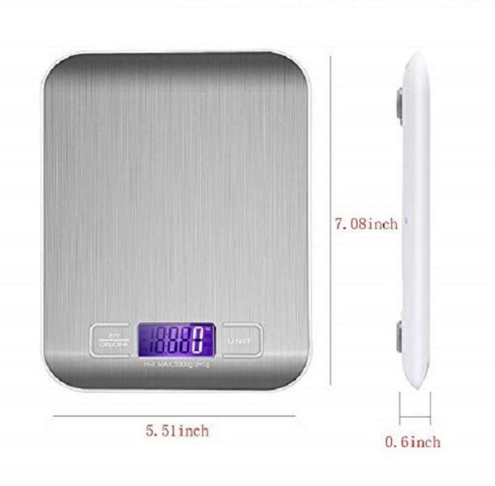 BURRAAQ TRANDING / 5000G DIGITAL KITCHEN SCALES