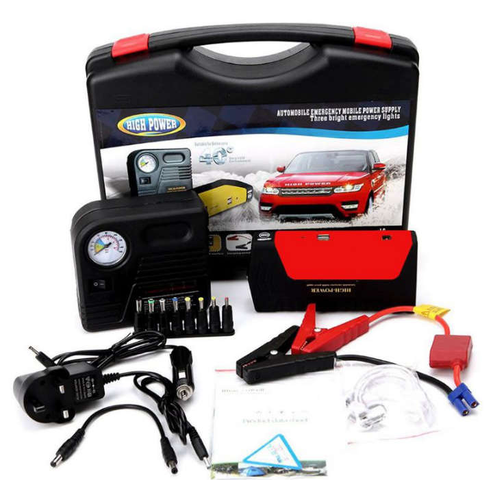 BURRAAQ TRANDING / 12V CAR JUMP START BATTERY CHARGER POWER BANK