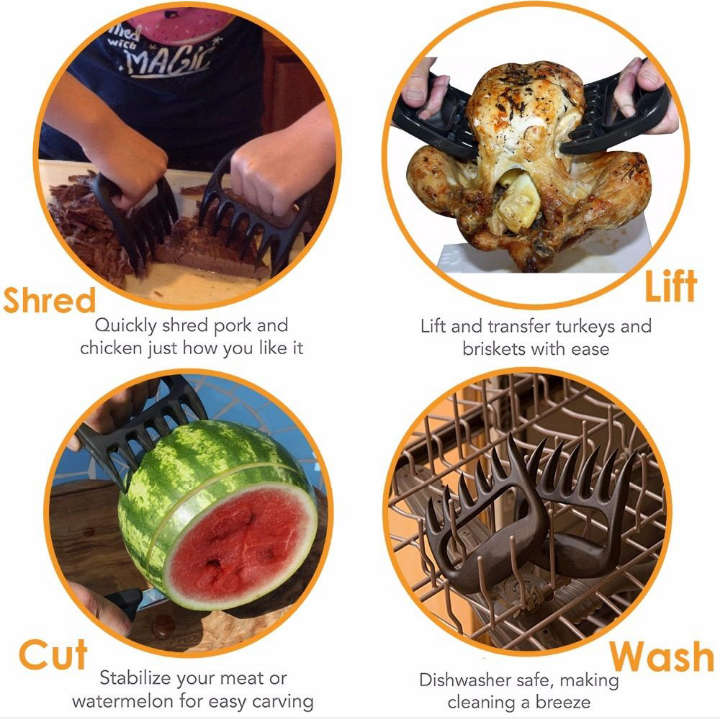 BURRAAQ TRANDING / SHREDDING HANDLING AND CARVING FOOD CLAW