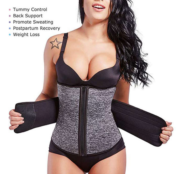 BURRAAQ TRANDING/ WAIST TRAINER CORSET