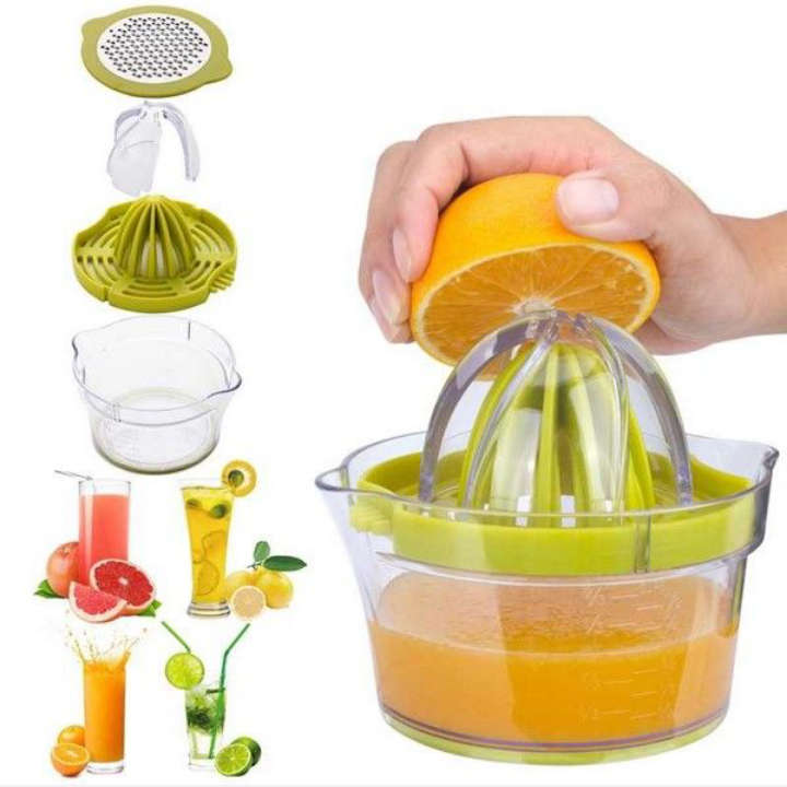 BURRAAQ TRANDING / 4 IN 1 MULTIFUNCTIONAL MANUAL JUICER