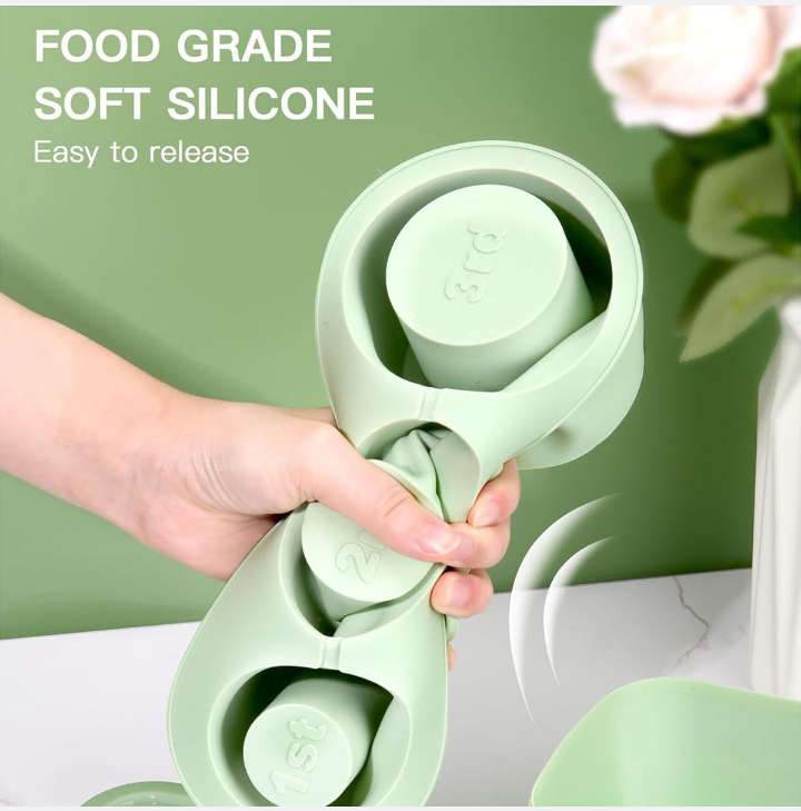 BURRAAQ TRANDING/ FIT SILICONE ICE MOLD TRAY