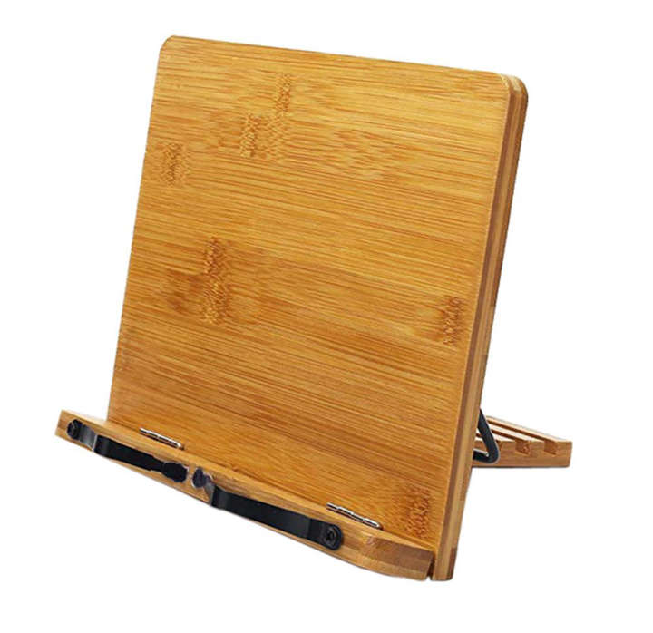 BURRAAQ TRANDING / ADJUSTABLE PORTABLE BAMBOO READING STAND