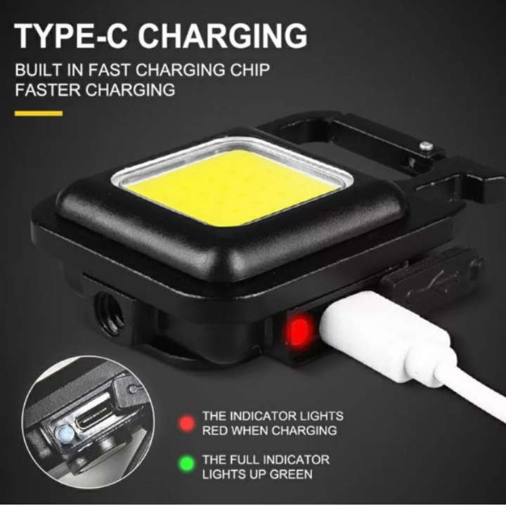 BURRAAQ TRANDING / COB RECHARGEABLE KEYCHAIN