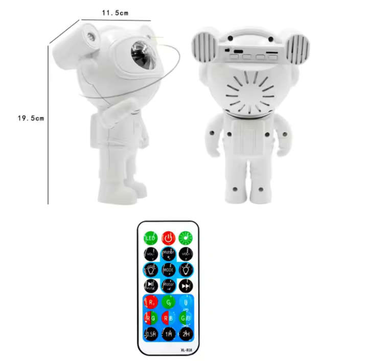 BURRAAQ TRANDING /ASTRONAUT PROJECTOR BLUETOOTH