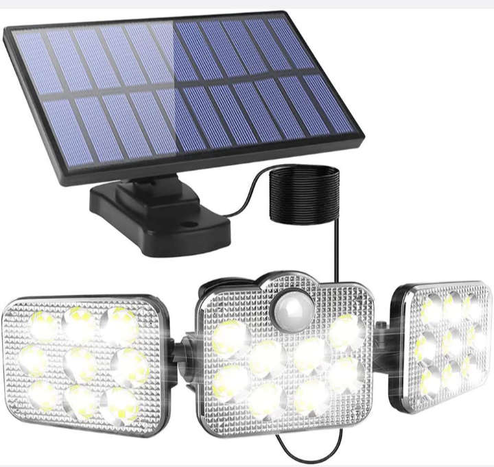 BURRAAQ TRANDING / LED SOLAR OUTDOOR SENSOR LIGHT