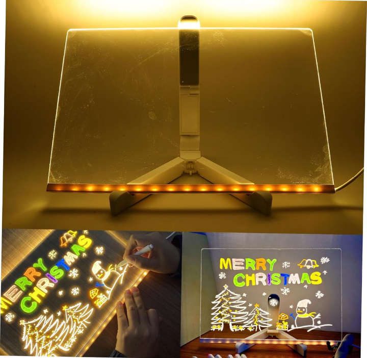 BURRAAQ TRANDING/  DIY LAMP HANDWRITING LIGHT