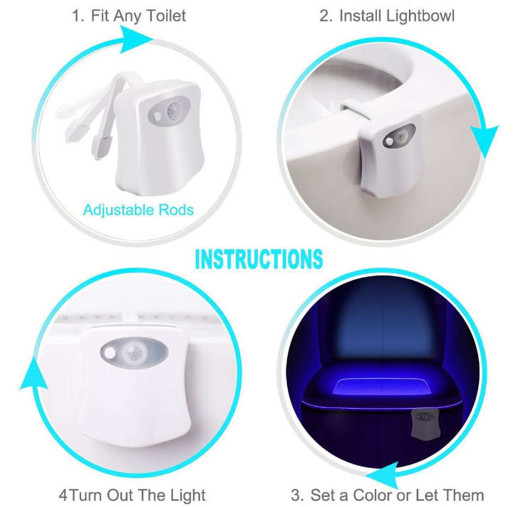 BURRAAQ TRANDING/ TOILET BOWL LIGHT
