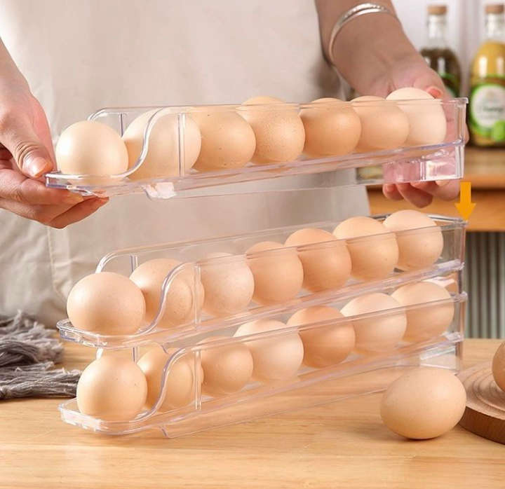 BURRAAQ TRANDING / 3 LAYER ROLLING EGG BOX