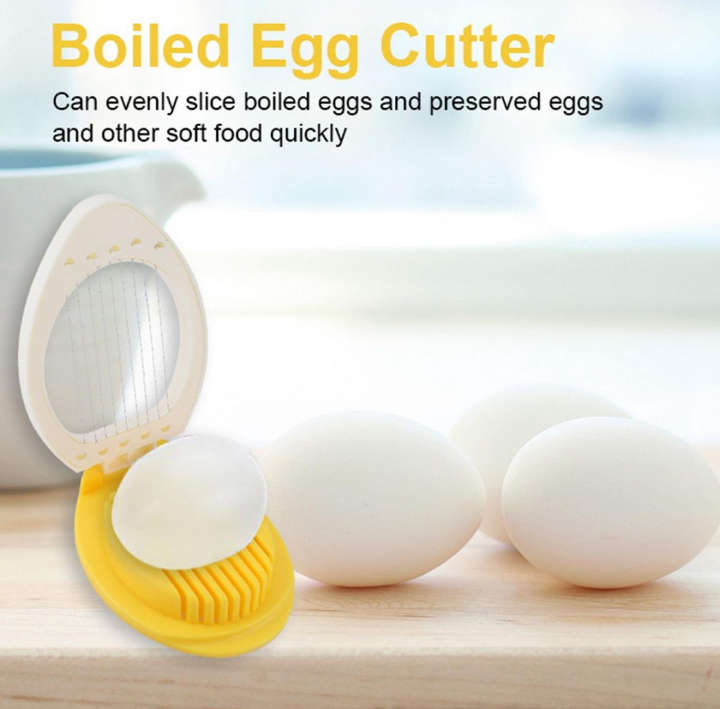 BURRAAQ TRANDING / MULTI-PURPOSE MANUAL STAINLESS STEEL EGG CUTTER
