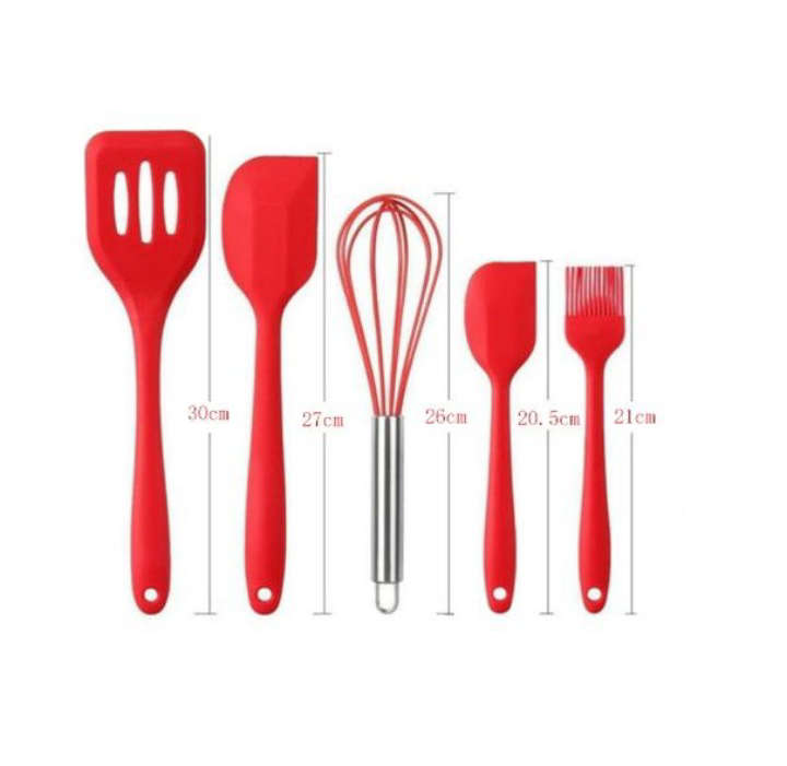BURRAAQ TRANDING/ SILICONE KITCHEN SET OF 10 PIC